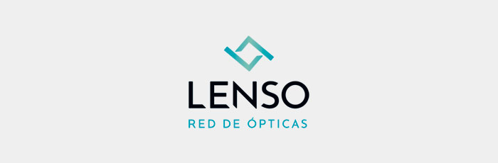 Logotipo Lenso Red de Ópticas
