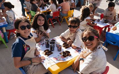 ¡Manos en el chocolate!