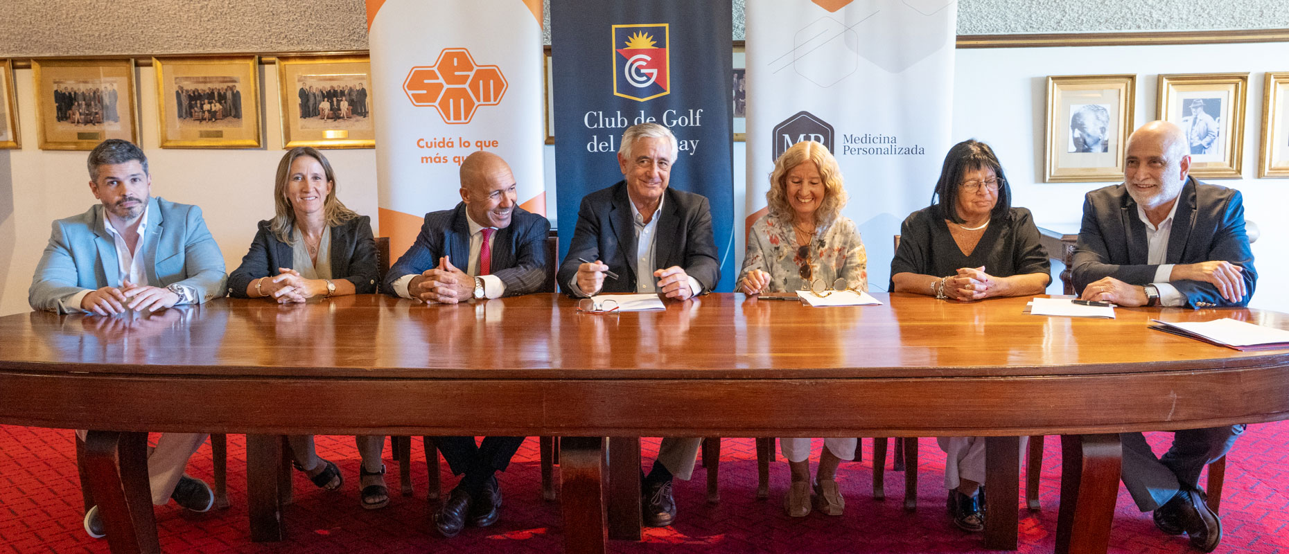 Firma del acuerdo entre MP, SEMM, Carrasco Polo y Club de Golf | Club de Golf y Club de Polo Firma del acuerdo entre MP, SEMM, Carrasco Polo y Club de Golf | Club de Golf y Club de Polo